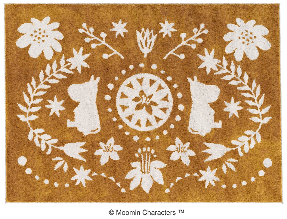 フォークラインラグ（イエロー）